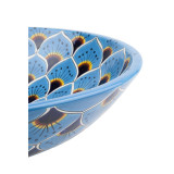 Casandra  - Blue Mexican vessel sink