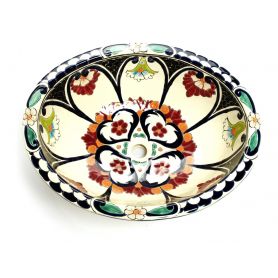 Orquidea - Mexican ceramic sink