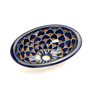 Destina  - Blue Mexican sink