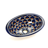 Destina  - Blue Mexican sink