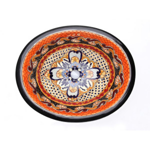 Ynes - talavera drop-in sink