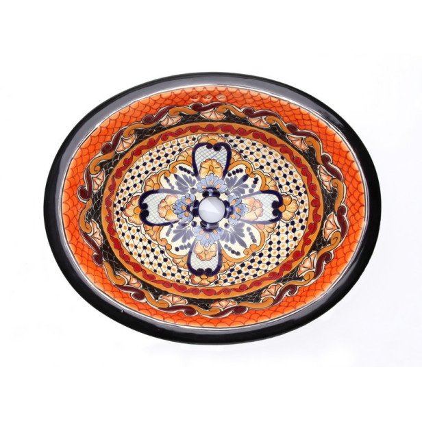 Ynes - talavera drop-in sink