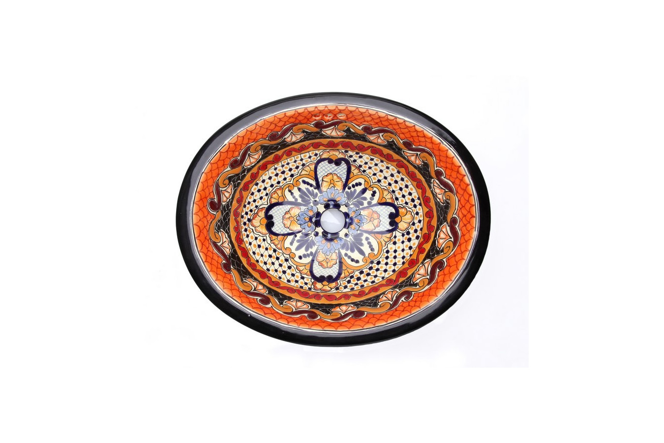 Ynes - talavera drop-in sink