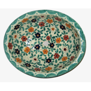 Dona - Mexican Talavera sink