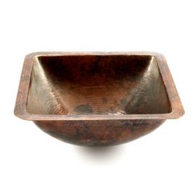 Modesta - rectangular copper drop-in sink