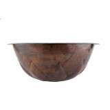 Elmira - drop-in round copper sink from Mexico