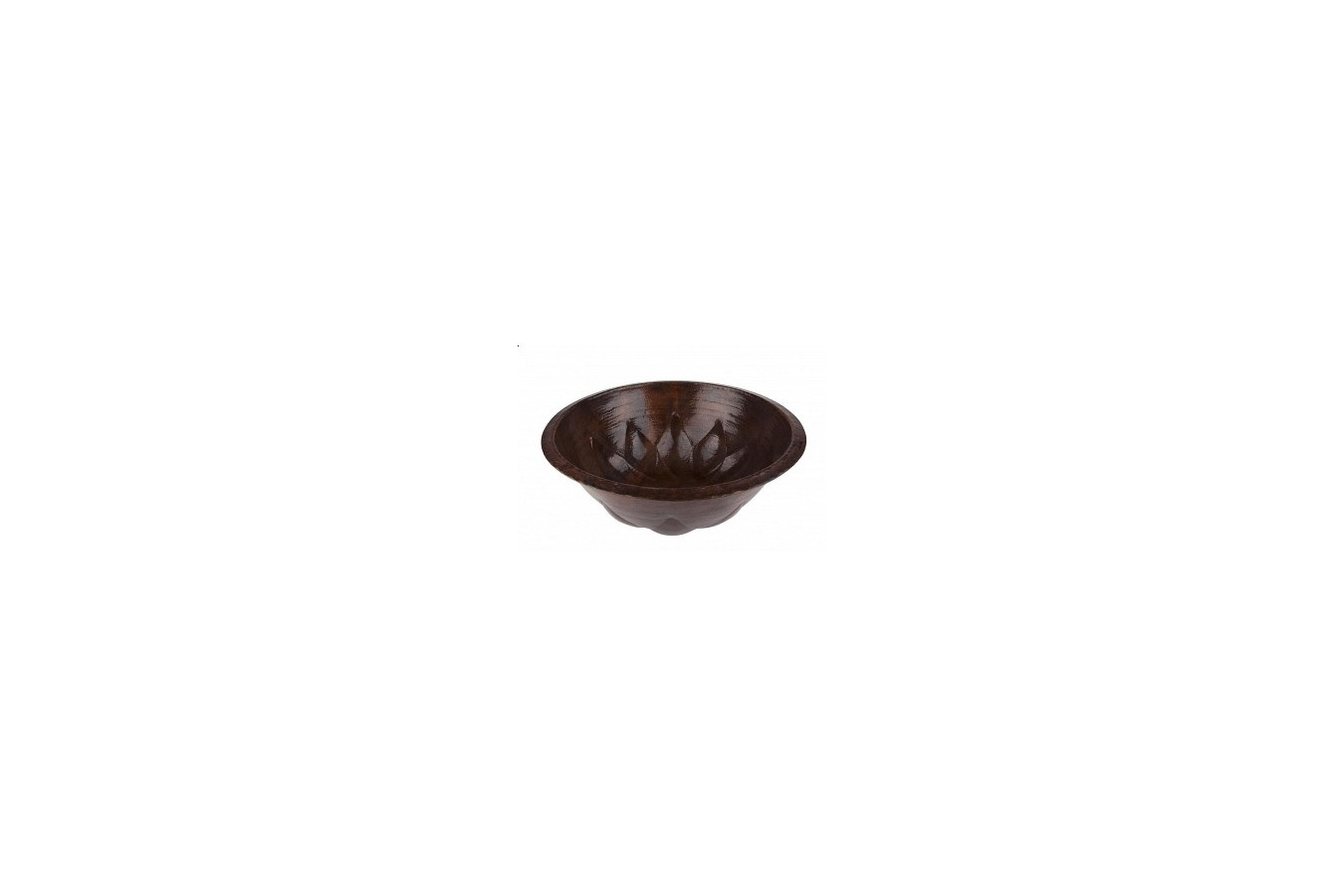 Elmira - drop-in round copper sink from Mexico