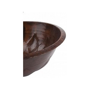 Elmira - drop-in round copper sink from Mexico