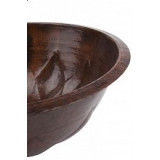 Elmira - drop-in round copper sink from Mexico