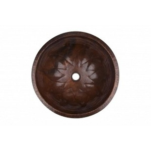 Elmira - drop-in round copper sink from Mexico
