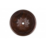 Elmira - drop-in round copper sink from Mexico
