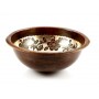 Madra - drop-in round copper sink from Mexico