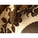 Madra - drop-in round copper sink from Mexico
