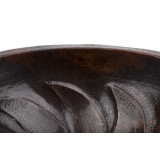 Emelina - drop-in oval copper sink from Mexico