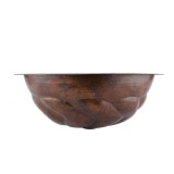 Eloisa - oval copper sink from Mexico