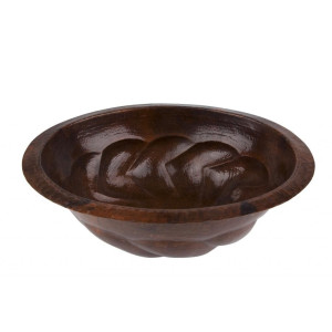 Eloisa - oval copper sink from Mexico