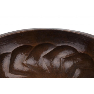 Eloisa - oval copper sink from Mexico