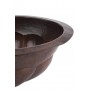 Elicia -  oval copper sink from Mexico