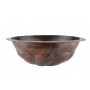 Elicia -  oval copper sink from Mexico
