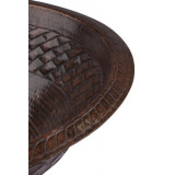 Fidelia - round copper sink from Mexico