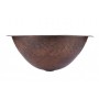 Fidelia - round copper sink from Mexico