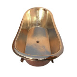 Plata - copper bathtub nickel - plated on the legs