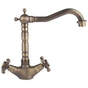 Bianca  - brass retro wash basin mixer