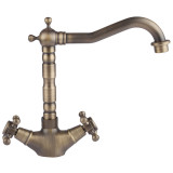 Bianca  - brass retro wash basin mixer