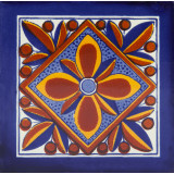 Fuego - Talavera tiles from Mexico