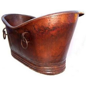 Valeria - handmade copper bathtub