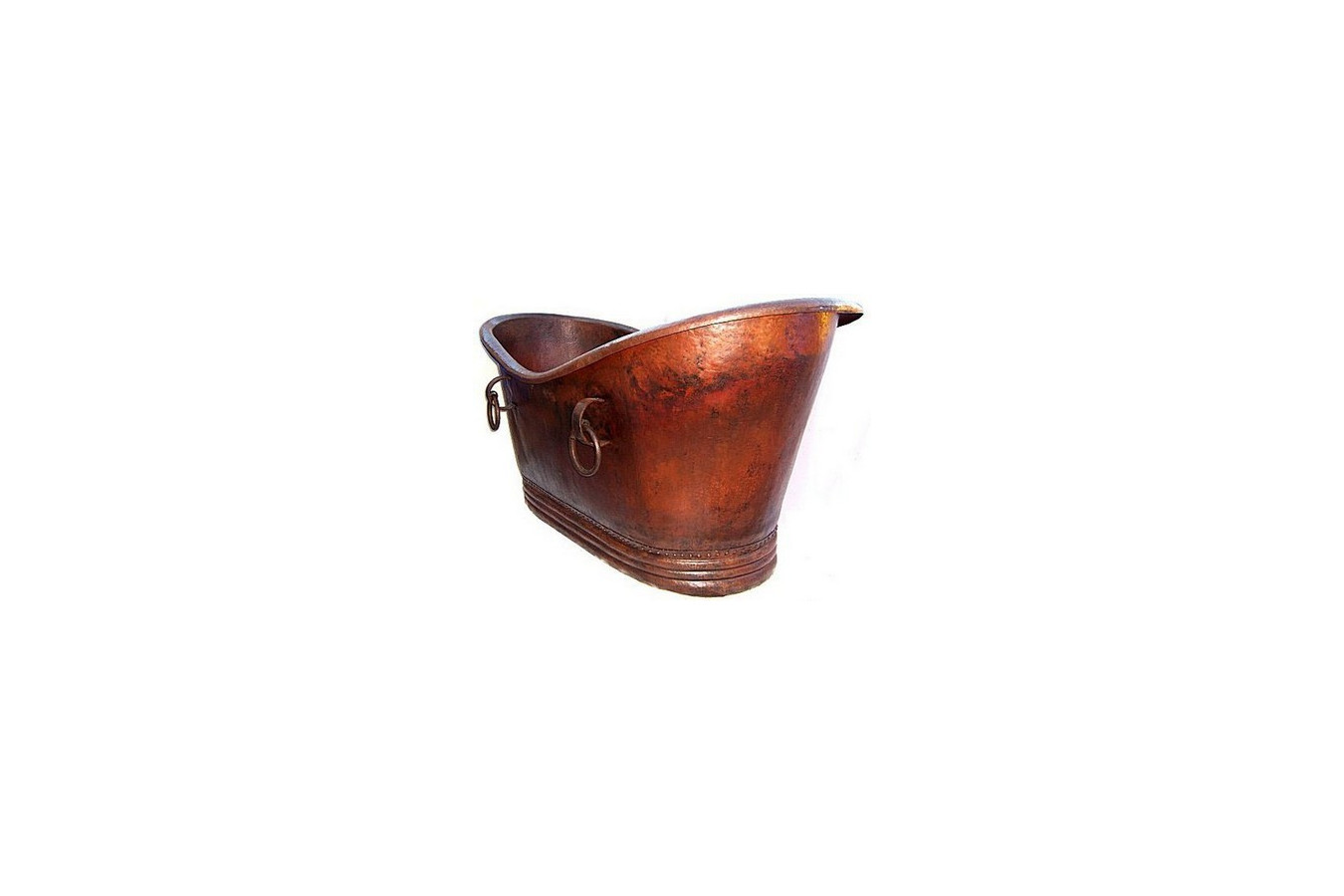 Valeria -copper bathtub with handles