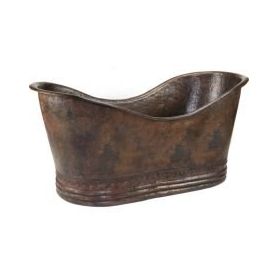Robertina - Mexican copper bahtub