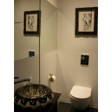 Atalaya  - Black and white Mexican sink
