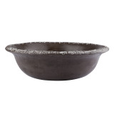 Lukrecja  - brown sink with decorative edge