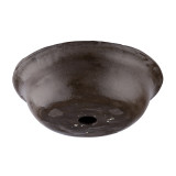 Lukrecja  - brown sink with decorative edge