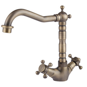 Bianca  - brass retro wash basin mixer