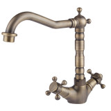 Bianca  - brass retro wash basin mixer