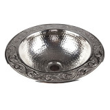 Soumaya  - handmade Moroccan copper washbasin