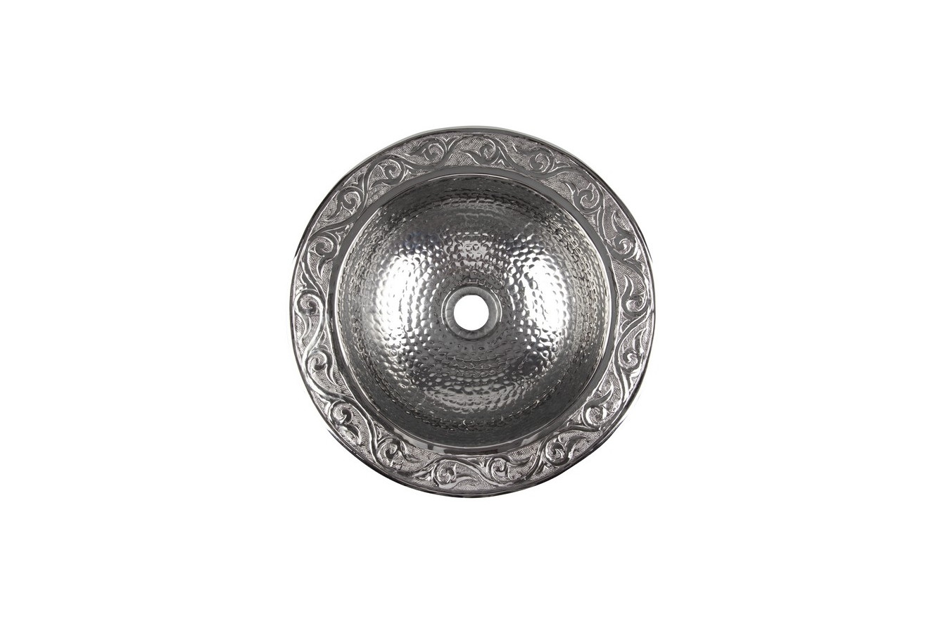 Soumaya  - handmade Moroccan copper washbasin