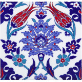 Makbule - ceramic iznik tiles 20x20cm