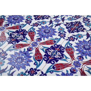 Makbule - ceramic iznik tiles 20x20cm