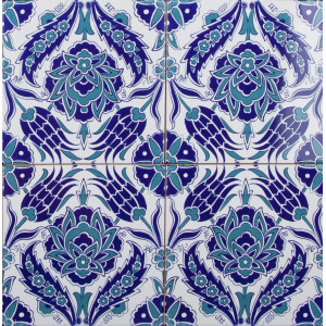 Timur - ceramic iznik tiles 20x20cm