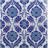 Timur - ceramic iznik tiles 20x20cm
