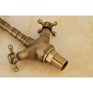 Bianca  - brass retro wash basin mixer