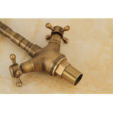 Bianca  - brass retro wash basin mixer