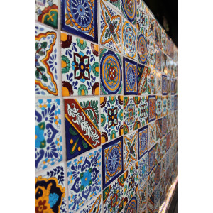 Pablo - original Talavera tiles from Mexico - 30 pieces