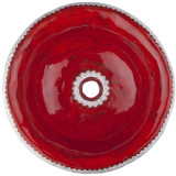 Nikola  - hand formed red sink