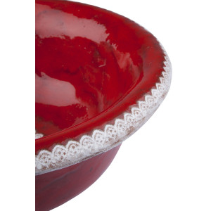Nikola  - hand formed red sink