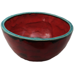 Nela  - red and turquoise stylish sink