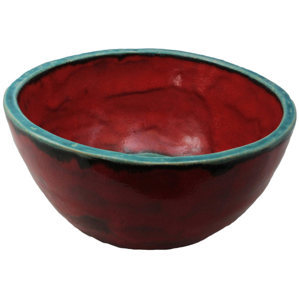 Nela  - red and turquoise stylish sink